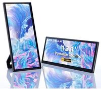 APILDELLA Extensor de monitor para portátil de 12.1 pulgadas USB C HDMI, extensión Plug Play para Mac (chips M1/M2/M3), PC, Xbox, PS y Windows