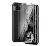 APIOTEIA [3 Piezas Protector de Pantalla para Google Pixel 8A, Cristal Vidrio Templado 9H, Anti-Arañazos, HD Transparente,Fácil Instalación