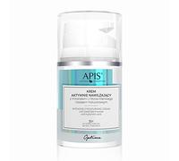 APIS OPTIMA, crema hidratante activa con minerales de mar muerto y ácido hialurónico, día y noche, 30 +, 50 ml