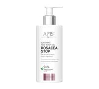 Apis Rosacea-Stop Gel de limpieza facial calmante y calmante, 300 ml