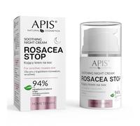 Apis | ROSACEA-STOP Crema calmante | Extractos de plantas | 94% de ingredientes de origen natural | Contenido: 50 ml.