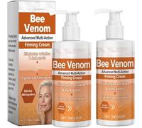ApisDerm Bee Advanced Multi-Action Firming Cream,Crema Reafirmante Multi-Acción,Loción Hidratante para Cara y Cuerpo 24H, Crema Natural de Veneno de Abeja para Todo Tipo de Pieles (2Pcs)