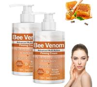 ApisDerm BotoxBee Advanced Multi-Action Firming Cream, Crema Reafirmante Avanzada Y Reductora De Arrugas, Crema Natural De Veneno De Abeja, Para Todo Tipo De Pieles (2pcs)