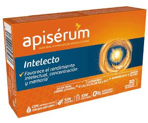 Apisérum Jalea Real Intelecto 30 Cápsulas Blandas