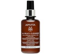 Apivita 3 en 1 Leche Limpiadora Rostro y Ojos 200 ml