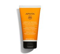 Apivita Acondicionador reparador de queratina nutritivo y reparador para cabello seco y dañado, 150 ml, tratamiento intensivo natural con miel y queratina vegetal
