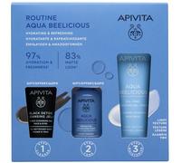Apivita Aqua Beelicious Crema-Gel 40 ml + Limpiador Black Detox 15 ml + Tónico 50 ml