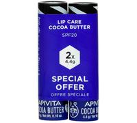 Apivita Bálsamo Labial con Manteca de Cacao y Miel SPF20 2x4,4 gr