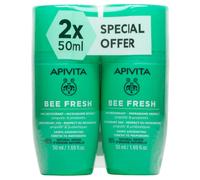 Apivita Bee Fresh Desodorante 24H 2x50 ml