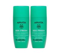 Apivita Bee Fresh Desodorante 24H 2x50ml