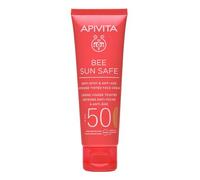 Apivita Bee Sun Safe Crema facial con color SPF50 Anti-manchas y