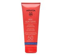 Apivita Bee Sun Safe Hydra Fresh Leche Para Rostro Y Cuerpo SPF50, 200ml-Protector Solar Hidratante Con Propóleo, Alga Marinas, Ácido Hialurónico-Protección UV-Resistente Al Agua, La Arena Y El Sudor
