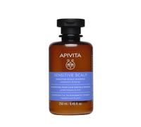 Apivita Champú Cuero Cabelludo Sensible - Sin sulfatos ni parabenos - cuero cabelludo sensible y con picor - Prebióticos y miel - Limpieza suave, hidrata el cuero cabelludo y alivia las molestias.