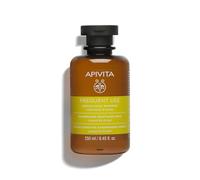 Apivita Champú suave de uso frecuente de 250 ml, champú natural sin sulfatos y sin parabenos con manzanilla y miel, hidrata, ofrece suavidad y elasticidad, ayuda a prevenir las puntas abiertas