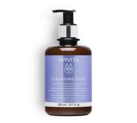 Apivita Espuma Limpiadora 3 en 1 Facial y Ojos con Oliva y Lavanda 300 ml