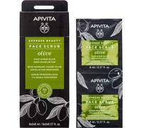 Apivita Express Beauty Mascarilla Exfoliante Intensiva con Oliva 2x8 ml