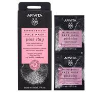 EXPRESS BEAUTY mascarilla limpiadora suave con arcilla rosa 2 x 8 ml