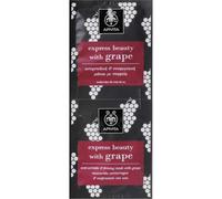Apivita Express Beauty Mascarilla Antiarrugas y Reafirmante Uva 2 X8 ml