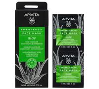 Apivita Express Belleza Mascarilla Hidratante Aloe 2x8ml