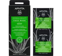 Apivita Express Beauty mascarilla hidratante aloe 2udsx8ml