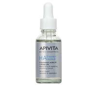 Apivita HA5 - Suero reparador de miel de 30 ml, suero suavizante reparador y reparador con 5 ácidos hialurónicos al 2% y LP de miel, rellena y repara la piel, suaviza las arrugas, no comedogénico