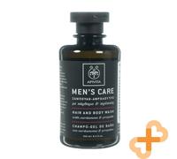 APIVITA HOMBRE Cuidado Própolis Y Cardamomo Limpiador 250ML Pelo Y Gel de Baño