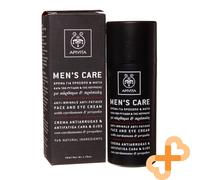 APIVITA Hombre Cuidado Rostro Y Crema Ojos 50ml Anti Arruga Fatiga Cardamomo