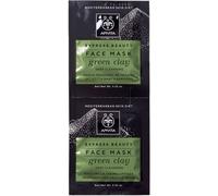 Express Beauty Mascarilla Limpieza Profunda Con Arcilla Verde 2 x 8 ml - Apivita