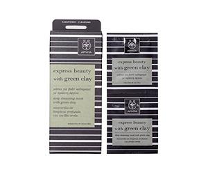 Apivita - Mascarilla de limpieza profunda con arcilla verde express beauty