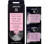 Apivita Mascarilla Facial Arcilla Rosa 2 X8 ml