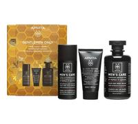 Apivita pack gentlemen crema facial + gel limpiador facial y champú