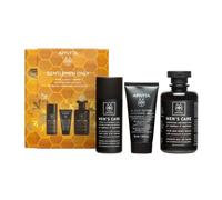Apivita pack gentlemen crema facial + gel limpiador facial y champú