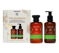 Apivita Pack Tonic Mountain Tea gel de ducha 250ml + Leche corporal 200ml