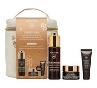 Apivita Ritual Antiedad Queen Bee Sérum + Crema Ligera 15 ml + Contorno 5 ml