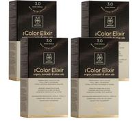 Apivita Tinte My Color Elixir N30 Castaño Oscuro 4 uds