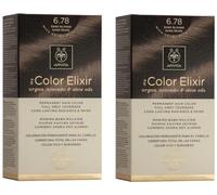Apivita Tinte My Color Elixir N678 Rubio Oscuro Arena Perlado 2 uds