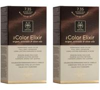 Apivita Tinte My Color Elixir N735 Rubio Dorado Caoba 2 uds