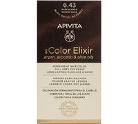 Apivita My Color Elixir Tinte Rubio Oscuro Cobrizo Dorado No. 6,43