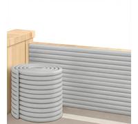 Apk i bc Acolchado de Pared anticolisión para niños, no Deja residuos, Seguro y Duradero, Adecuado para dormitorios, Salas de Estar y Salas de Juegos.(Grey,200 * 20 * 2cm)