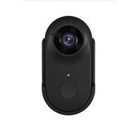 Apk i bc Collar de videocámara para gato, grabadora HD para collar de gato, con tarjeta de memoria, se puede conectar a un teléfono celular, adecuado para salir y salir (negro, 32 GB)