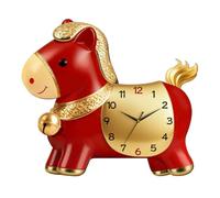 Apk i bc Reloj de Pared Decorativo para Sala de Estar, Resistente al Agua y Duradero, Mecanismo de Movimiento silencioso, Adecuado para Sala de Estar y Dormitorio.(A,50 * 46cm)