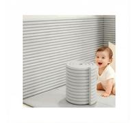 Apk i bc Tapete de Pared para niños autistas, Grueso y ensanchado, Adecuado para Esquinas de mesas de Dormitorio y Sala de Estar.(Grey,200 * 20 * 2cm)