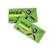 Apk i bc Toallitas para Tacos de Billar, un paño Suave Que previene Grietas, Ideal para Limpiar Tacos de Billar.(B,14.5 * 8.5 * 10.5cm)