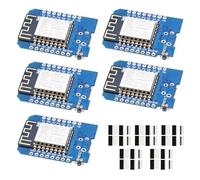APKLVSR 5 Unidades NodeMcu con módulo ESP-8266 ESP-12F 4M Bytes WiFi Internet Development Board,ESP-12F NodeMcu Lua Placa de Desarrollo para Arduino IDE,con Micro Port