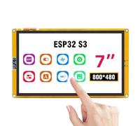 APKLVSR ESP32 S3 ESP32 Display,ESP32 S3 Desarrollo Placa de Desarrollo 7 Pulgadas Módulo TFT Pantalla táctil WiFi + Bluetooth ESP32 S3 Pantalla Compatible con Arduino/LVGL