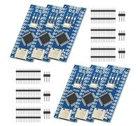 APKLVSR Nano placa de desarrollo, módulo Nano V3 con chip CH340, puerto USB tipo C, 5 V/16 MHz, compatible con Arduino Nano (6 unidades)