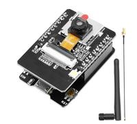 APKLVSR Para placa de desarrollo ESP32 CAM, ESP32-CAM MB WiFi/Bluetooth DC 5 V módulo de doble núcleo con antenas de 2,4 G IPEX, 2640 tarjetas TF de cámara, micro USB, compatible con Arduino