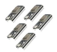 APKLVSR Para placa de desarrollo ESP32 ESP32S Lua, para módulo ESP32 NodeMCU-32S Lua, modo dual 2,4 GHz WiFi + Bluetooth, ESP32 USB C 38 pines placa con chip CP2102 para Arduino (5 unidades)