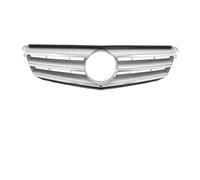 APKOKGNPNC para C W204 2008-2014 C180 C200 C250 C300 Parrilla Parachoques Delantero Parrilla Capó Parrilla Tuning Estilo AMG GT Diamonds Rejilla Delantera Tipo Riñón(Sport-Chrome S)