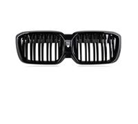 APKOKGNPNC Parachoques Delantero Coche para G08 IX3 2022 2023 2024 Rejilla ABC Superior Negra Brillante Kit Carrocería Ajuste Rejilla Delantera Tipo Riñón